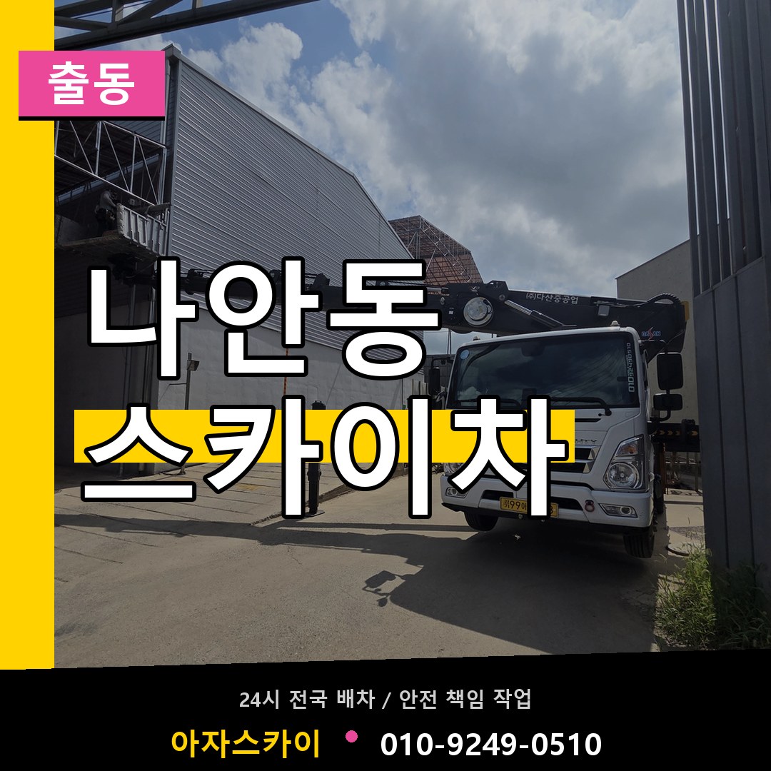나안동 스카이차 안내