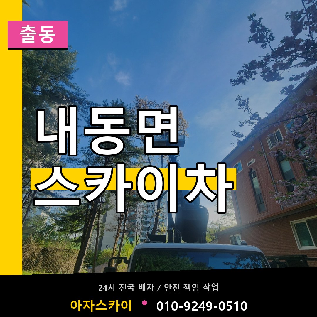 내동면 스카이차 안내