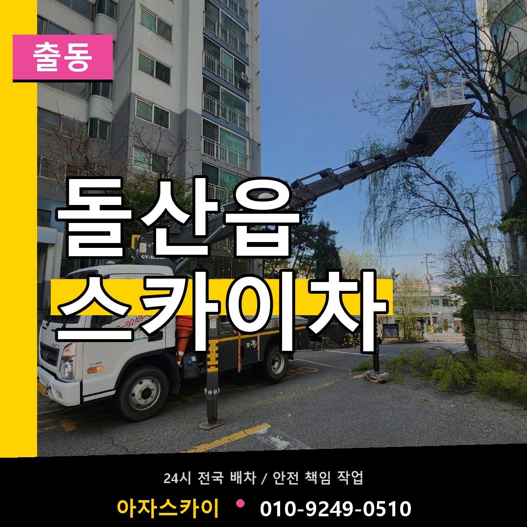 돌산읍 스카이차 안내