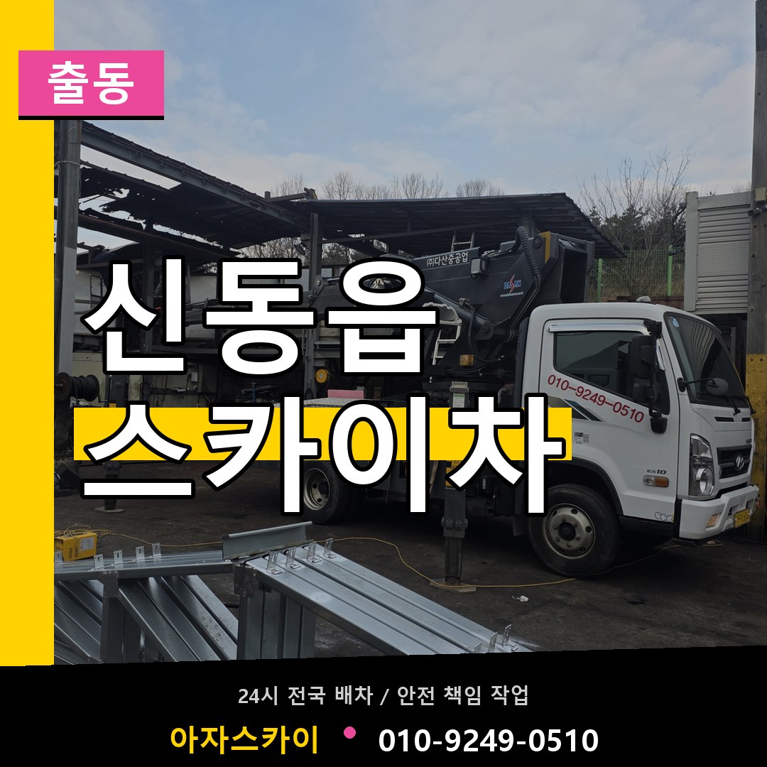 신동읍 스카이차 안내