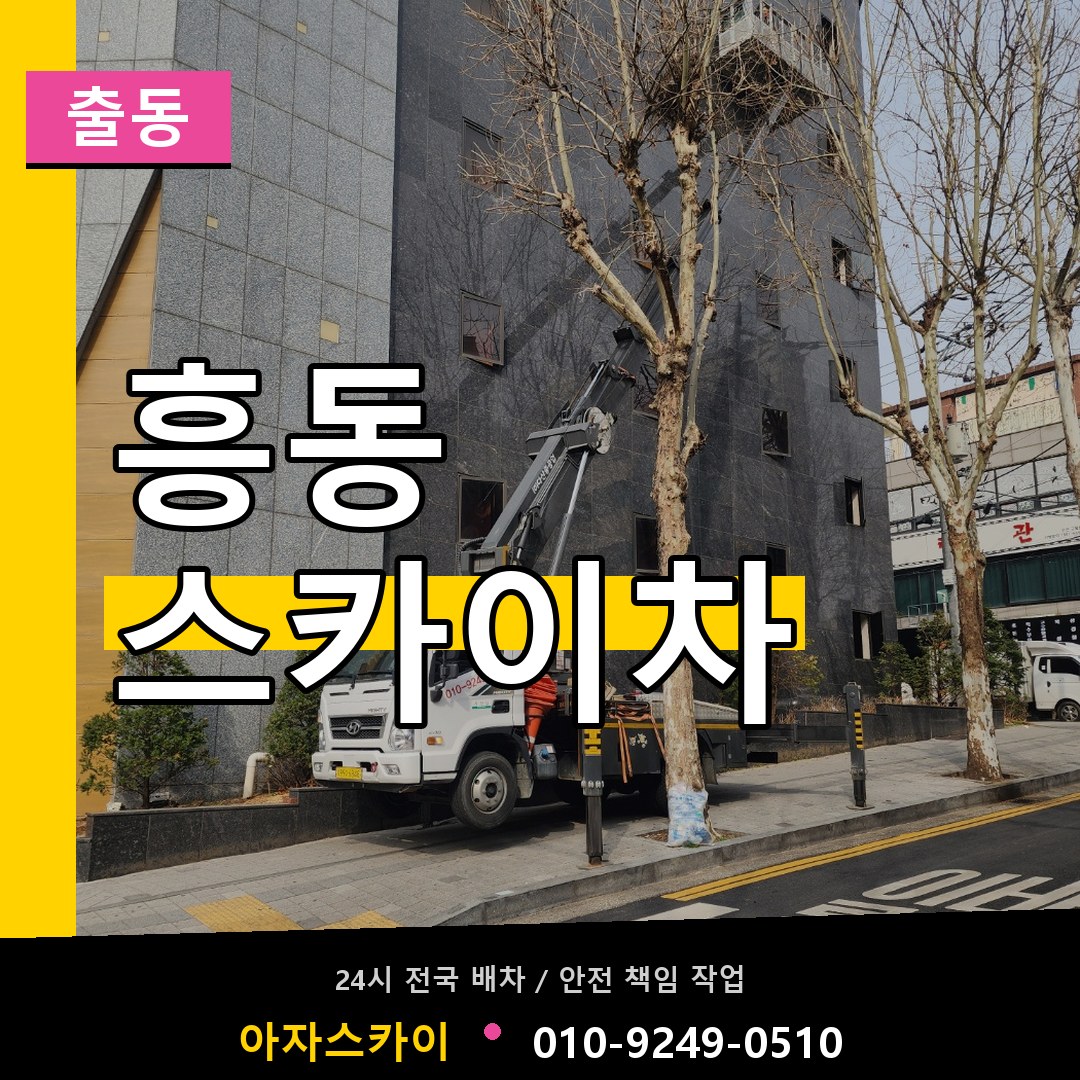 흥동 스카이차 안내